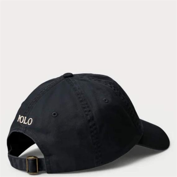 Polo Ralph Lauren Cotton Chino Ball Cap, Sort